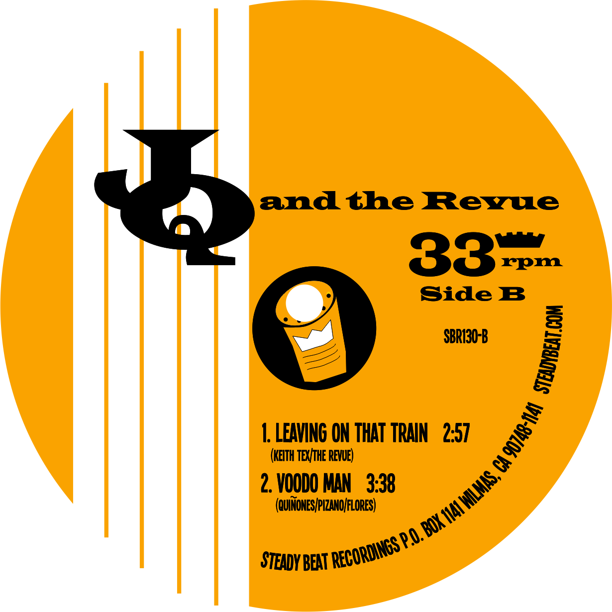 SBR130   JQ & the Revue  Shake and Move EP  7" Vinyl