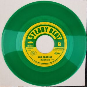 SBR145-C Los Aggrios Alcohol / Manten La Fe   Green Colored limited 7" Vinyl